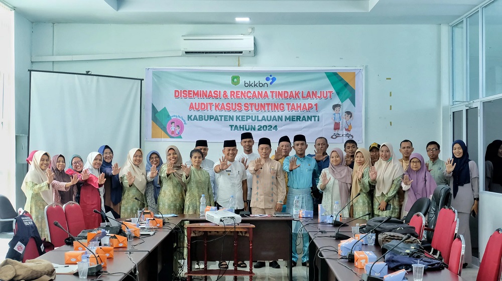 Pemkab Meranti Gelar Rapat Diseminasi dan Audit Kasus Stunting