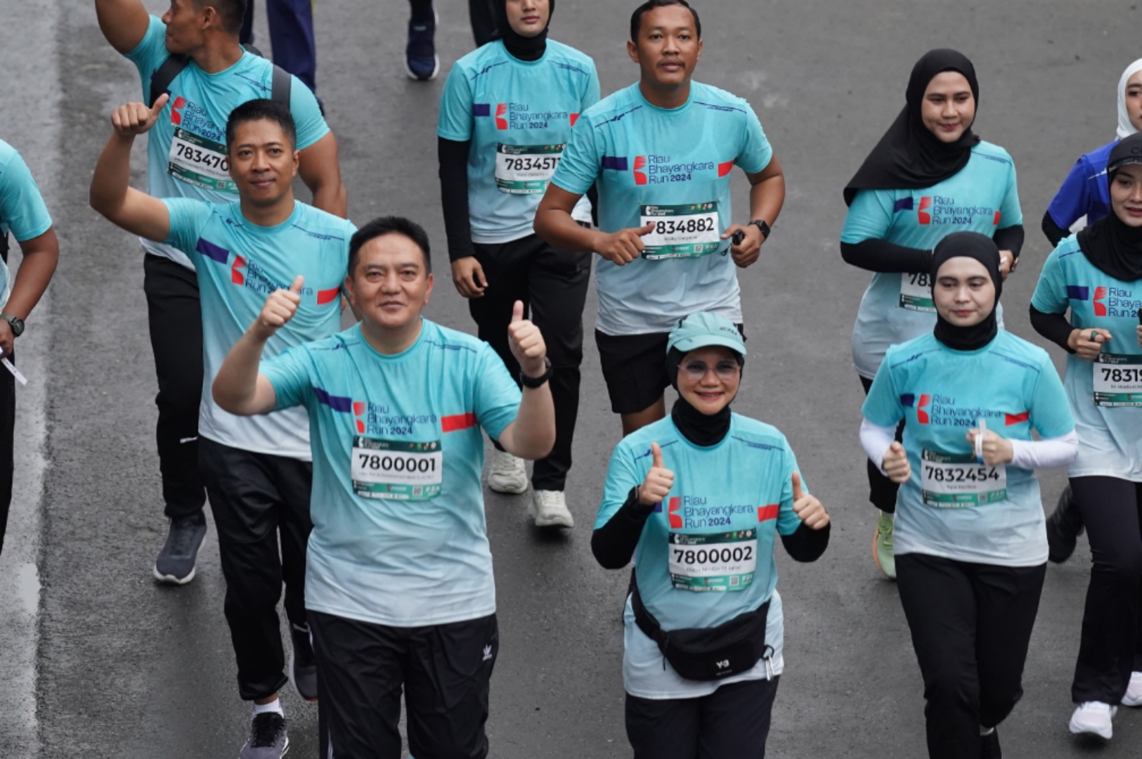 Inilah Daftar Pemenang Riau Bhayangkara Run 2024