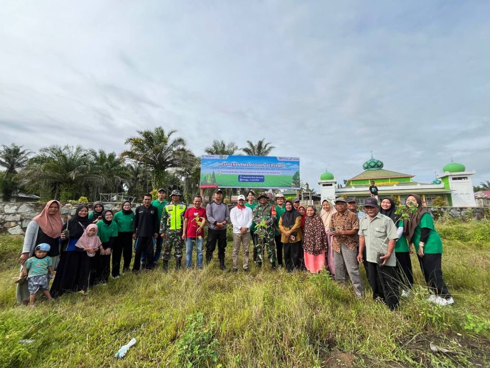 Sobat Bumi Unri Gelar Penanaman Pohon di Batu Basurat