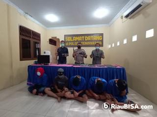 Polisi Gulung Curanmor Di 15 TKP Pekanbaru