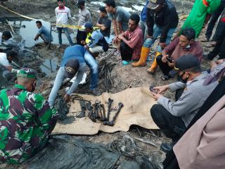 Temuan Kerangka Manusia Terbungkus Mukena Gegerkan Warga Aceh