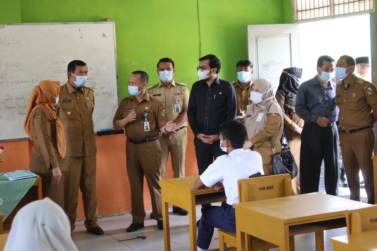 123 Sekolah di Pekanbaru Belajar Tatap Muka di Masa Pandemi Covid-19