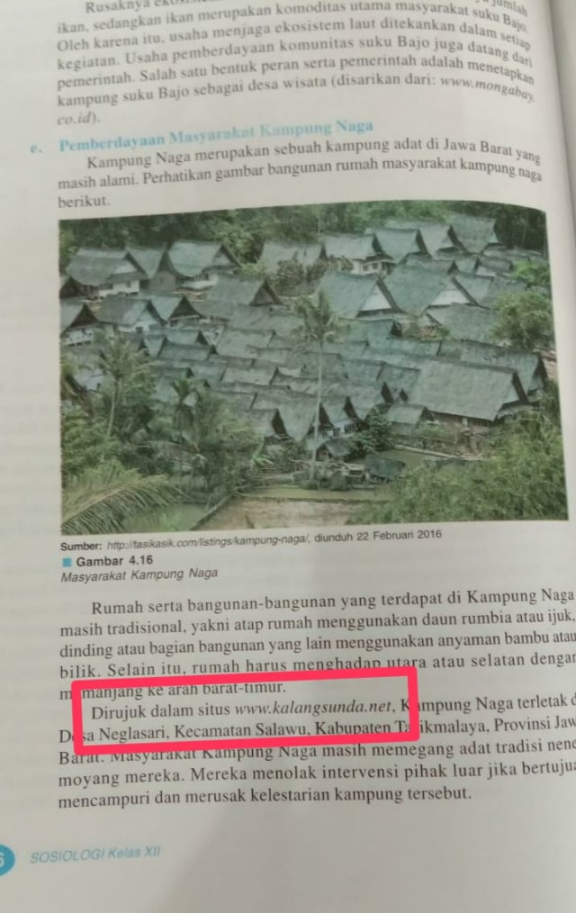 Buku Sosiologi SMA yang Ada Link Porno, Kemdikbud: Situs Sudah Diblokir