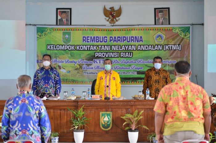 Rembug Paripurna (KTNA) , Riau Siapkan ± 30.000 Hektar Lahan 