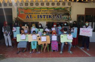 Rumah Yatim Riau Salurkan Bantuan dari Tokopedia di 3 Panti Asuhan Pekanbaru