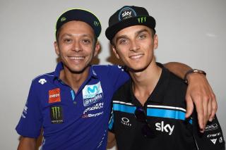 Luca Marini Masih Tak Percaya Bisa Balapan Bareng Valentino Rossi
