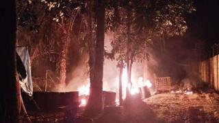 Tiga orang terluka dalam kebakaran dapur minyak mentah di Langkat Sumatera Utara