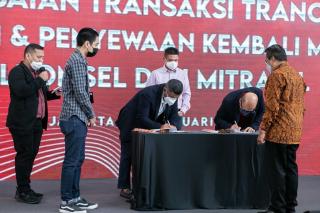 6.050 Menara Telkomunikasi Telkomsel Sah Jadi Milik Mitratel