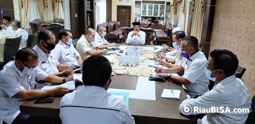 Kasus Covid-19 Meningkat, Bupati Meranti Intruksikan OPD Perketat Penerapan Prokes