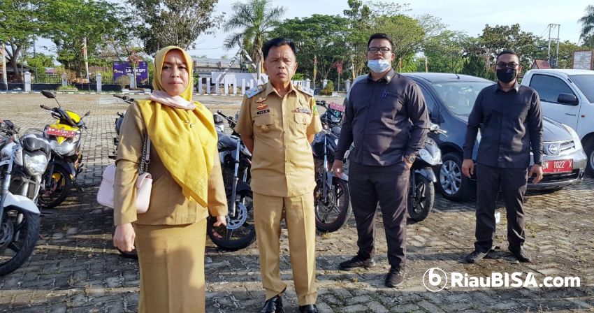 Parkir Sembarangan Dikantor Pemkab Meranti Bakal Kena Sanksi