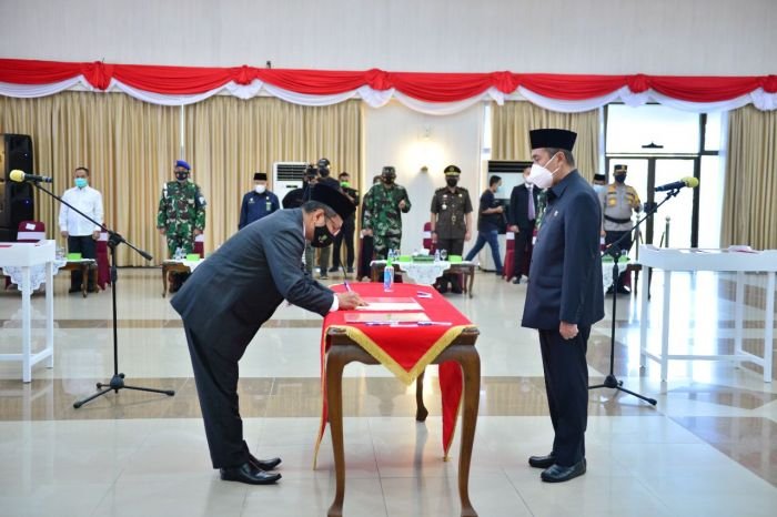 Masrul Kasmy Resmi dilantik Sebagai Pejabat (Pj) Sekdaprov Riau