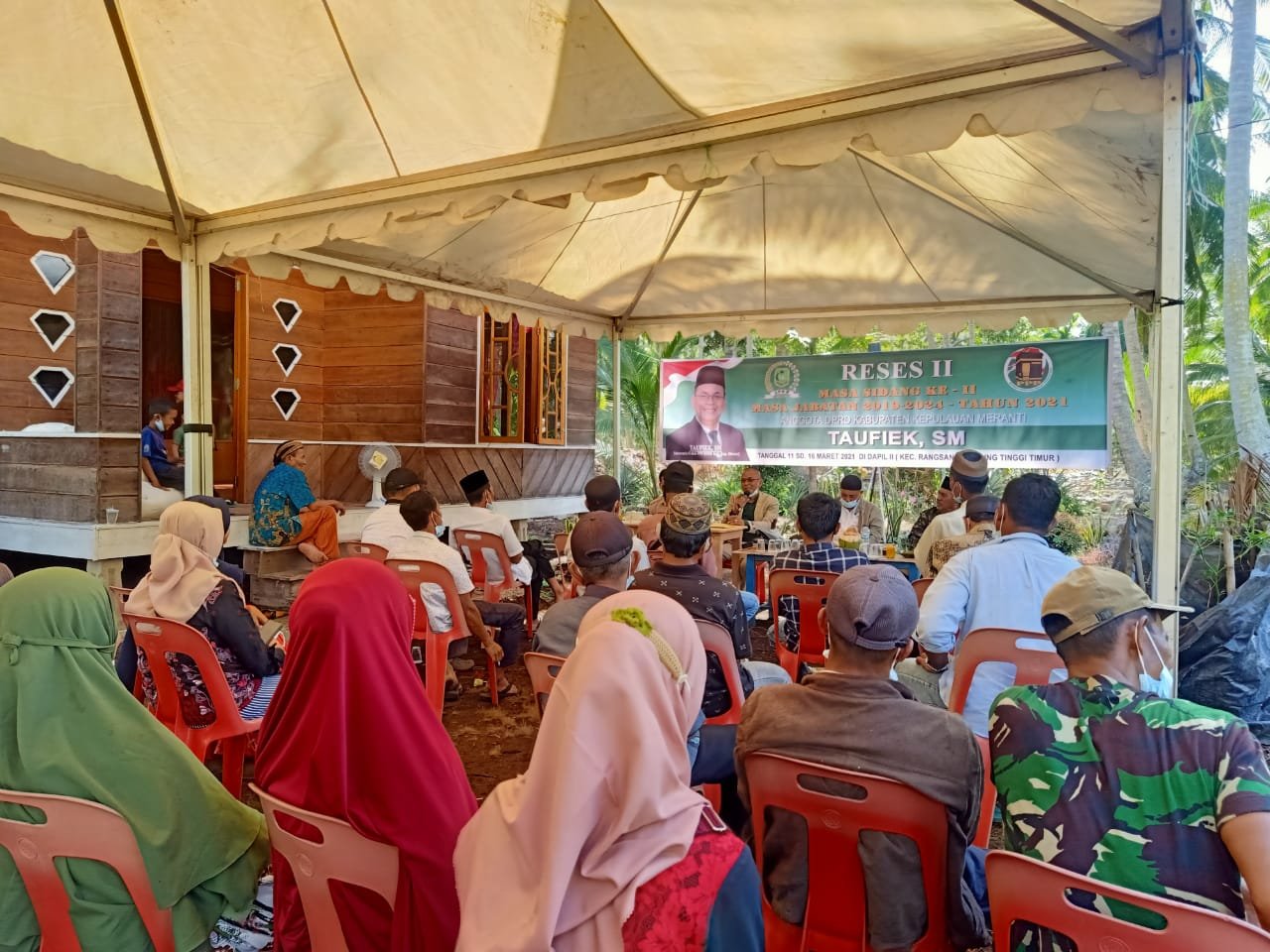 Reses Taufiek, Infrastruktur Jadi Keluhan Warga Tanjung Gemuk Meranti