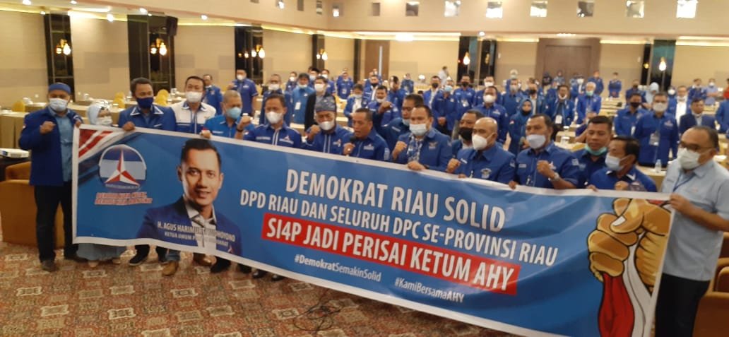 Demokrat Riau Nyatakan Sikap Tolak KLB Deli Serdang & Sampaikan 3 Maklumat