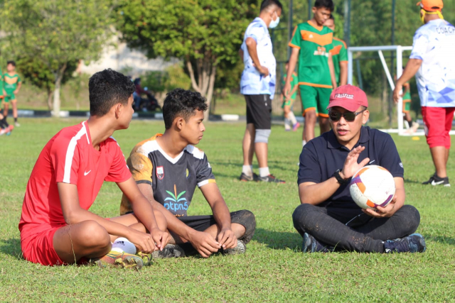 Pesepakbola SSB PTPN V berjuang tembus Timnas U-16