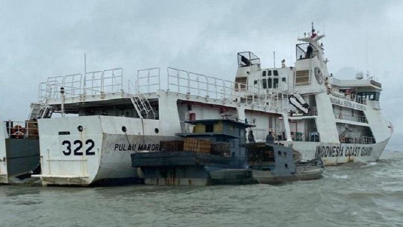 Bakamla Gagalkan Transfer BBM Ilegal oleh 3 Kapal di Perairan Kepri
