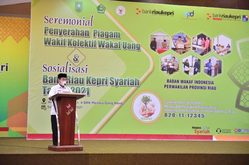8 Kabupaten/Kota di Riau Telah Bentuk Badan Wakaf Indonesia