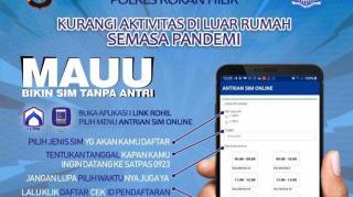 Tanpa Antri Warga Rohil Bisa Buat SIM Lebih Mudah di Aplikasi I-Link
