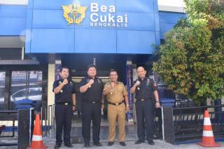 Bea Cukai dan Pemkab Bengkalis Ingin Menjadikan Pelabuhan BUMD Kawasan Strategis Perekonomian