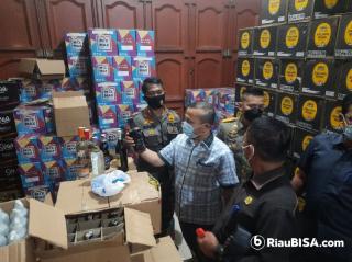 Komisi II DPRD Pekanbaru & Tim Yustisi Sidak Gudang PT Henson di Pekanbaru 