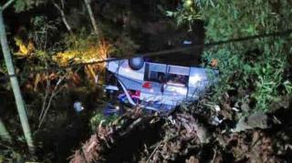 Bus Rombongan Siswa SMP Masuk Jurang, Tewaskan 27 Penumpang