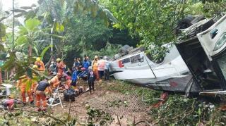 Korban Tewas Kecelakaan Bus di Sumedang Bertambah Jadi 29 Orang