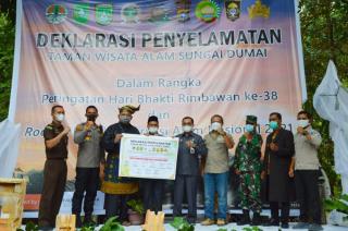 Hari Bakti Rimbawan BBKSDA Riau Deklarasi Penyelamatan TWA Sungai Dumai