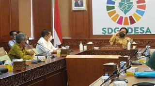 Paparkan 7 Program Startegis & Kejar Dana APBN, Bupati Meranti Kunjungi Kementerian 