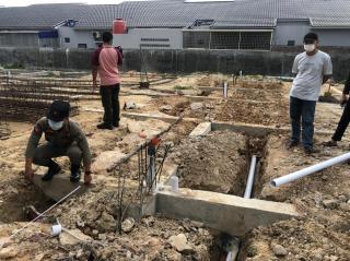 Meski Diduga Langgar GSB, Pembangunan Perum Villa Karya Bakti Housing Tetap Lanjut