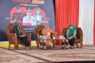 Bupati Kasmarni Buka Talkshow The Power Of Women