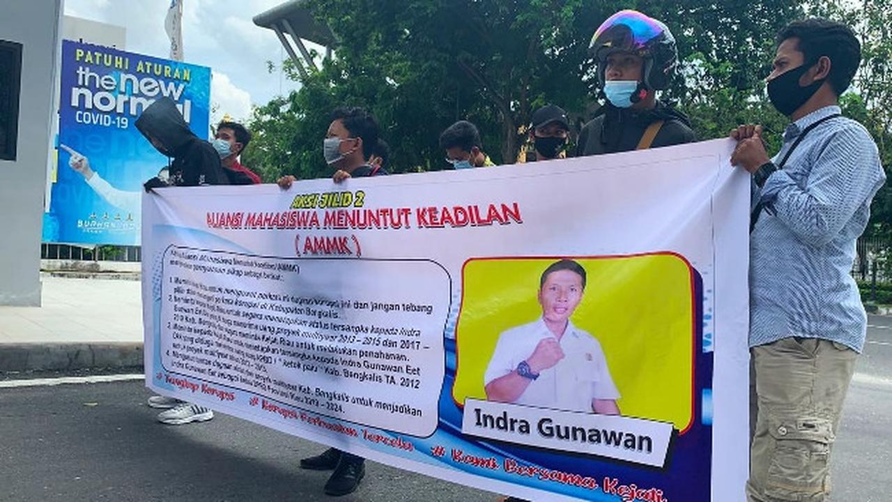 Mahasiswa Desak Kejati Riau Ambil Alih Penanganan Kasus Korupsi Jalan di Bengkalis