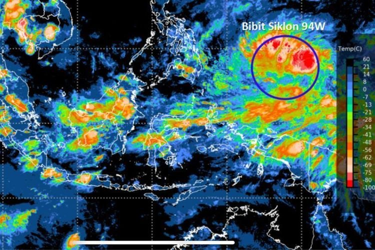 BPBD Diminta Tidak Anggap Sepele Bibit Siklon Tropis 94W