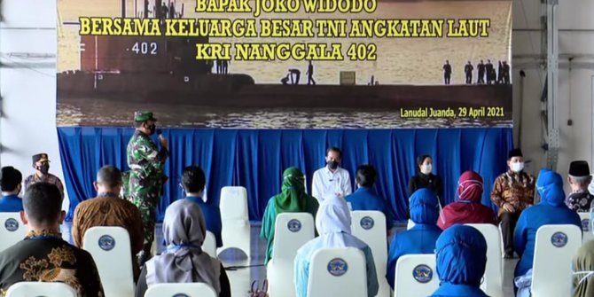 Pemerintah akan Bangunkan Rumah untuk Para Istri Awak Kapal KRI Nanggala 402