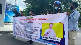 Mahasiswa Desak Kejati Riau Ambil Alih Penanganan Kasus Korupsi Jalan di Bengkalis