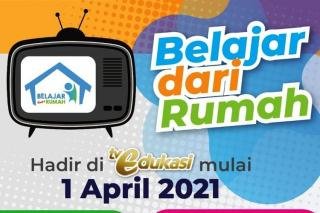Jadwal Belajar dari Rumah di TV Edukasi, Selasa 13 April 2021