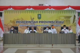 Pimpin Rakor, Gubri Ingatkan Kepala OPD Segera Realisasikan SPBE 