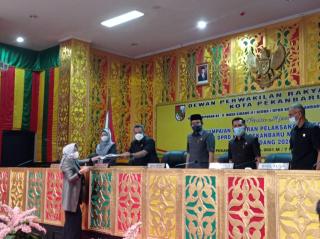 Usulan Reses Disampaikan Dalam Paripurna di DPRD Pekanbaru 