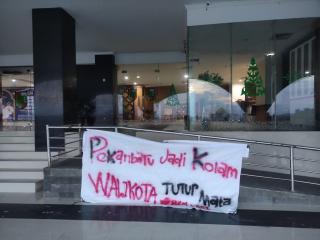 Dituding Gagal, BEM UNRI Sebut Walikota Pekanbaru Hanya Mampu Bikin Kolam 