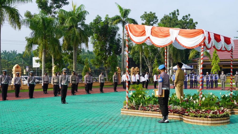 Polres Siak Gelar Apel Pasukan Operasi Ketupat Lancang Kuning 