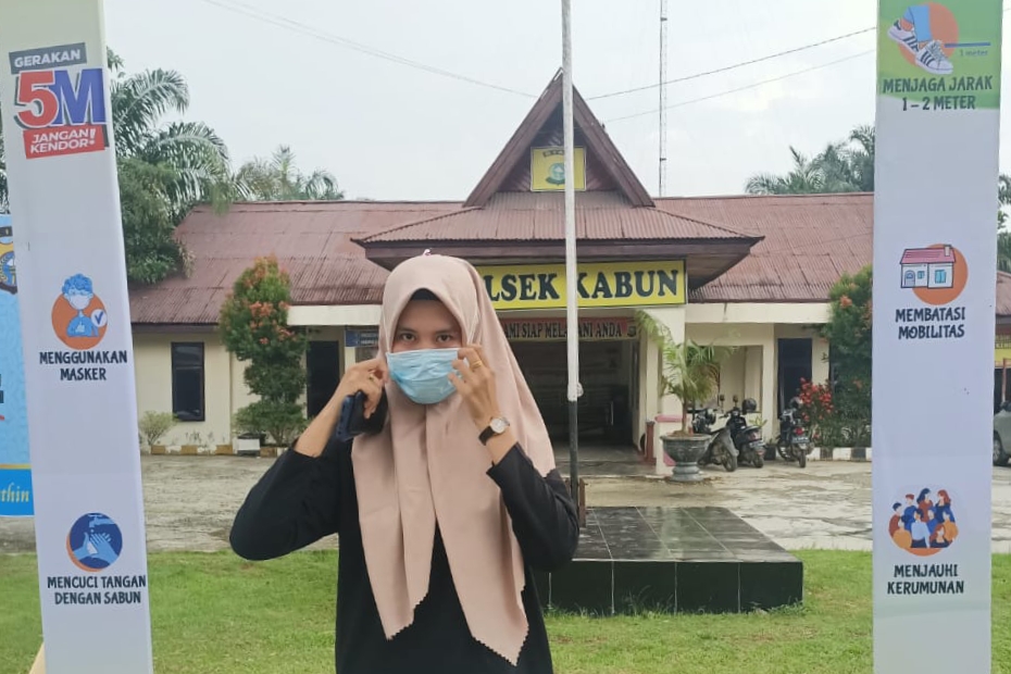 Tak Bisa Mudik, Polsek Kabun Rohul Hadirkan Sarana Silaturahmi Virtual Gratis Bagi Masyarakat