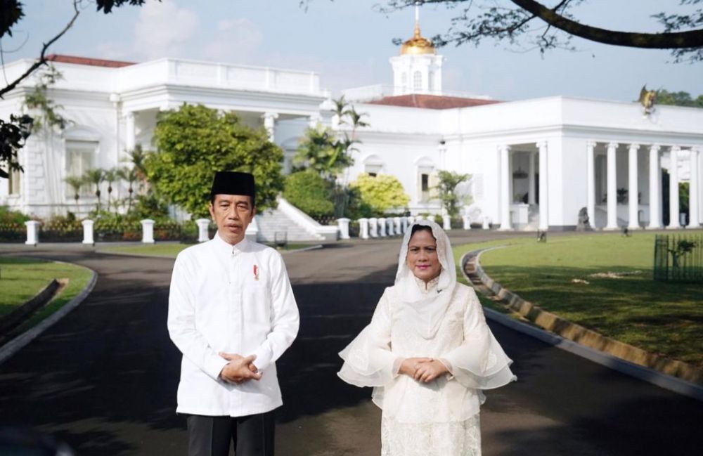 Presiden Jokowi dan Ibu Negara Sampaikan Ucapan Hari Raya Idulfitri 1442 H