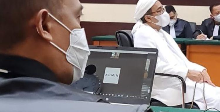 Kasus Kerumunan Petamburan, Rizieq Dituntut 2 Tahun Bui, Larangan Gabung Ormas