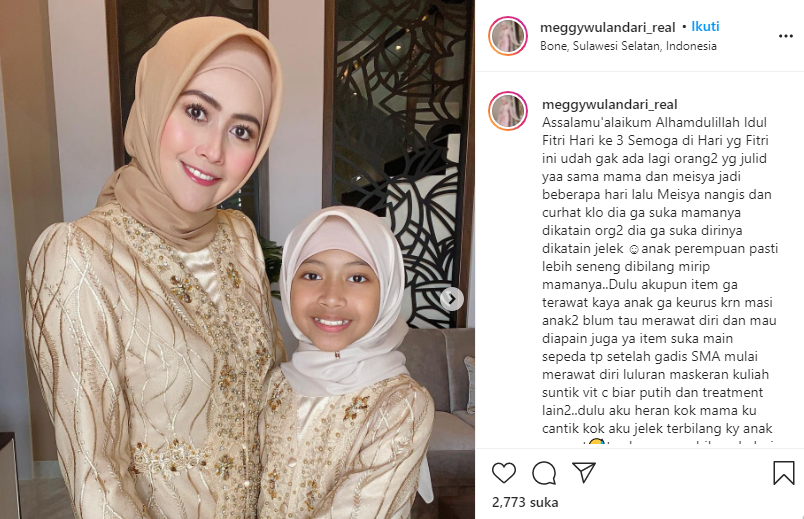 Curhat Meggy Wulandari, Anak Perempuannya Kerap Menangis karena Disebut Mirip Kiwil