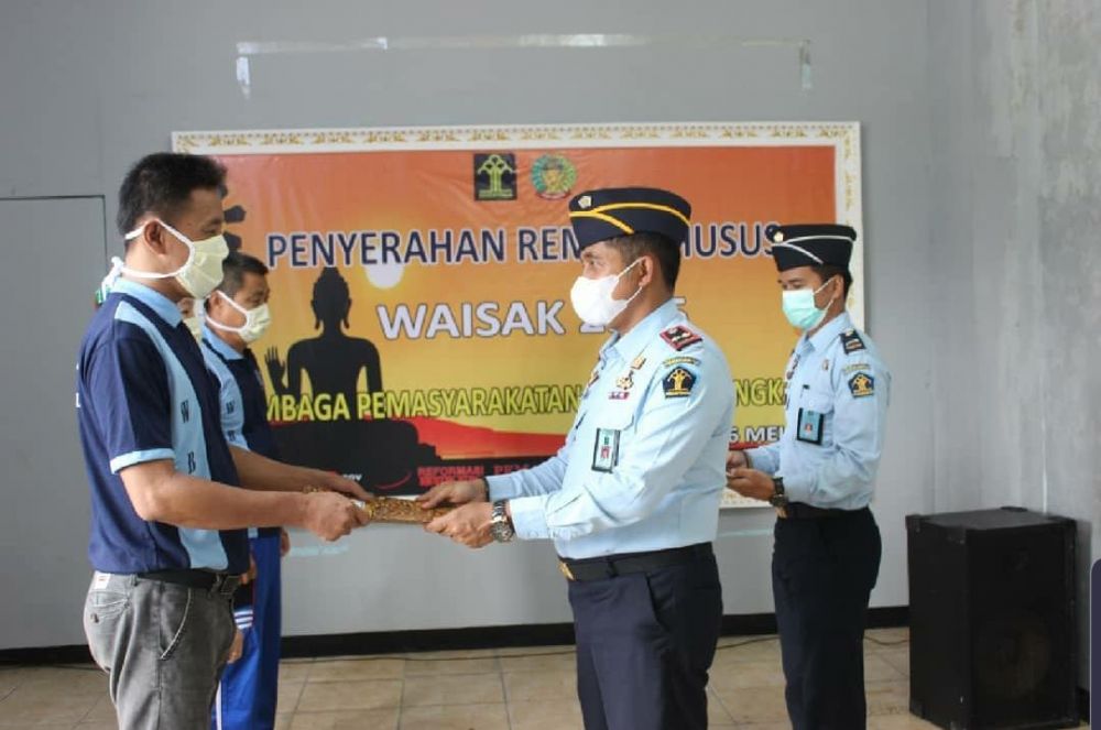 70 Napi Riau Beragama Buddha Dapat Remisi di Hari Raya Waisak, 1 Langsung Bebas