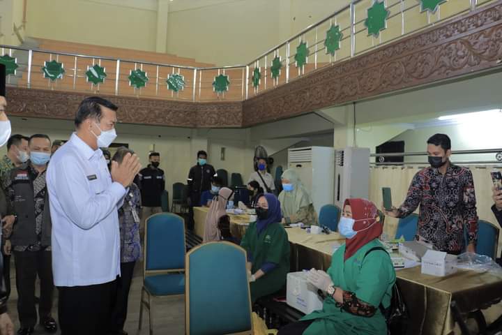 UIN Suska Riau Kampus Pertama yang Gelar Vaksinasi Massal 