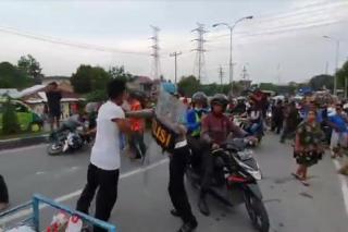 Medan Kembali Mencekam, Tawuran Antar Pemuda Kembali Terjadi di Jalan Raya