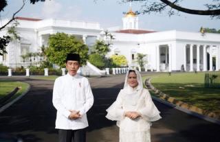 Presiden Jokowi dan Ibu Negara Sampaikan Ucapan Hari Raya Idulfitri 1442 H