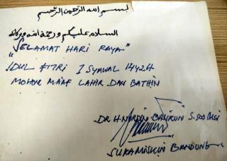Mantan Gubernur Kepri Tulis Surat Minta Maaf dari Lapas Sukamiskin