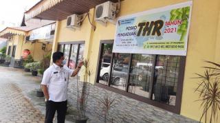 Dua Laporan Masuk ke Posko Pengaduan THR Disnaker Pekanbaru