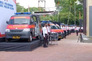 Wakapolri Resmikan Peluncuran 13 Unit Mobil Pelayanan Saksi yang Digagas Polda Riau