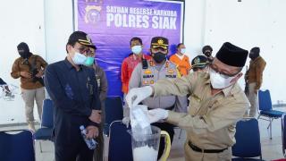 Bersama Forkopimda, Kapolres Siak Musnahkan Barang Bukti Narkoba